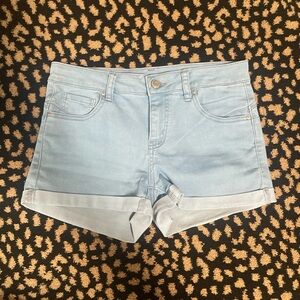 Wax Jean Light Blue Women's Jean Shorts